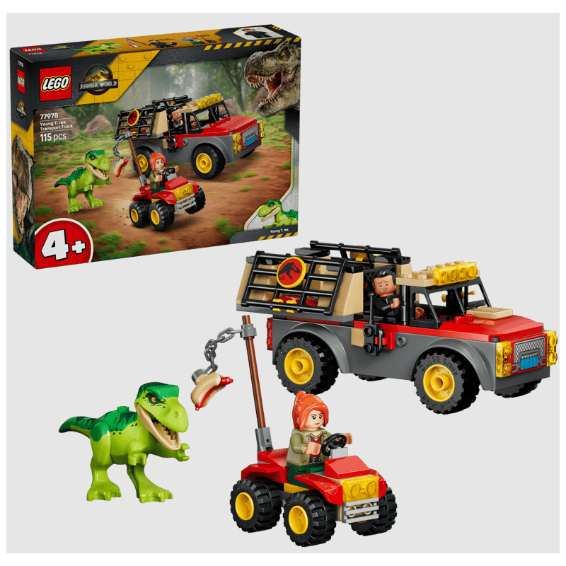 Camión de Transporte del T. rex Joven LEGO Jurassic World 77978
