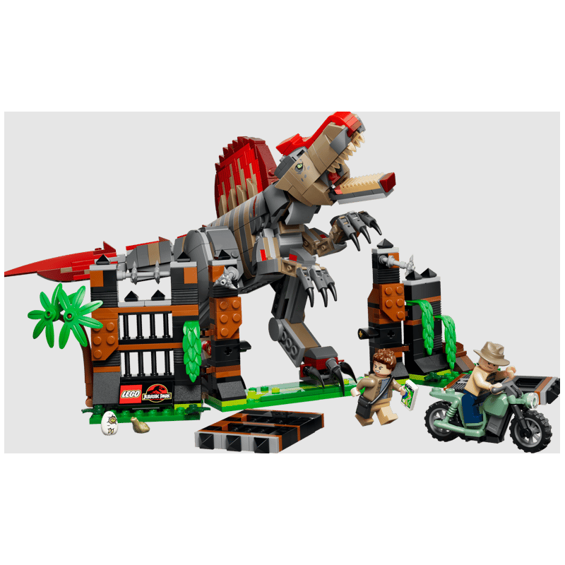 Huida del Dinosaurio Spinosaurus LEGO Jurassic...