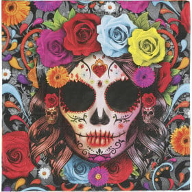 Servilletas De Catrina 12 Uds 33 Cm De Fiestas Guirca