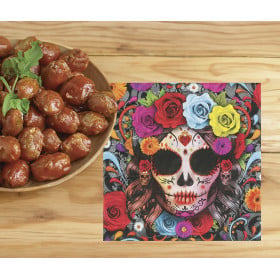 Servilletas De Catrina 12 Uds 33 Cm De Fiestas Guirca 2
