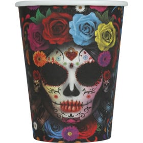 Vasos De Catrina 6 Uds 240 Ml De Fiestas Guirca
