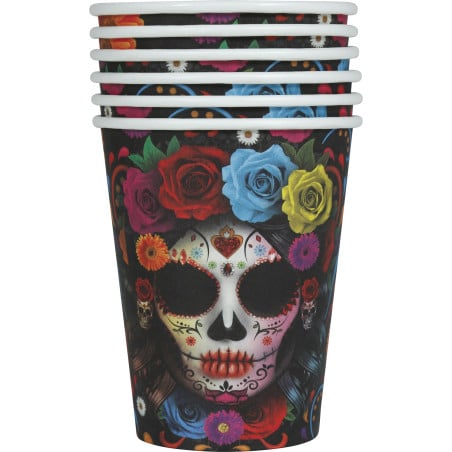 Vasos De Catrina 6 Uds 240 Ml