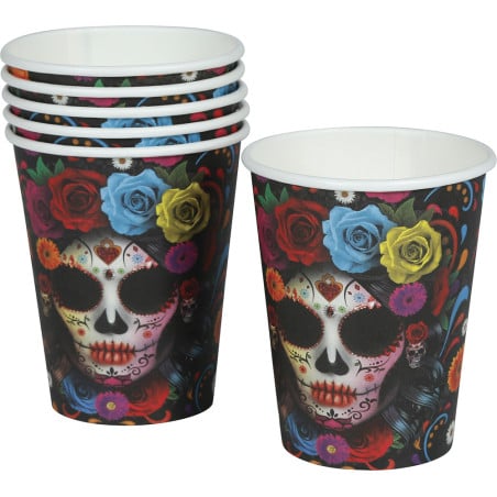 Vasos De Catrina 6 Uds 240 Ml