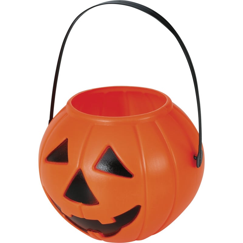 Cubo Calabaza Naranja 15 Cm