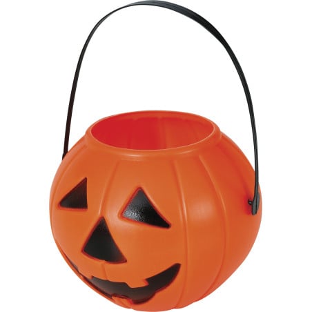 Cubo Calabaza Naranja 15 Cm