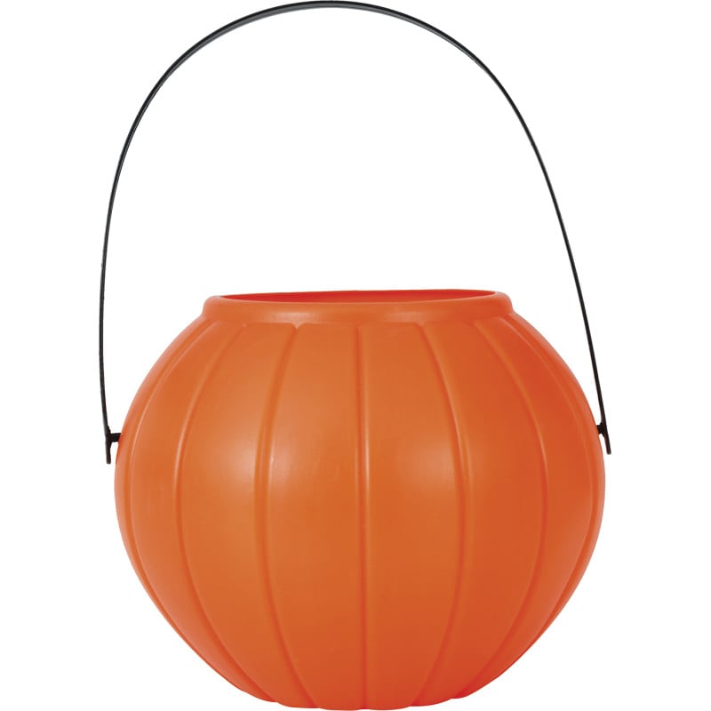 Cubo Calabaza Naranja 15 Cm