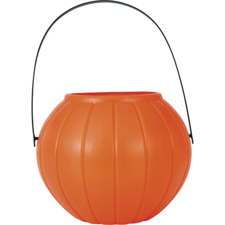 Cubo Calabaza Naranja 15 Cm