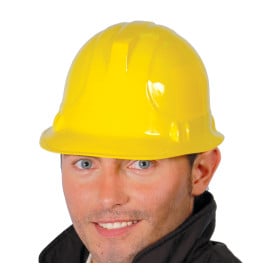 Casco De Obrero Amarillo De Fiestas Guirca