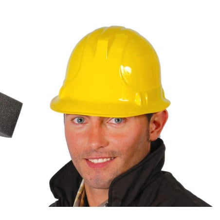 Casco De Obrero Amarillo