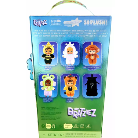 Bratz Bratziez Iconz Bestiez Seriez Peluche Colgante Sorpresa