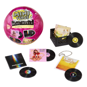 Miniverse Real Music Vinyl Bola Sorpresa