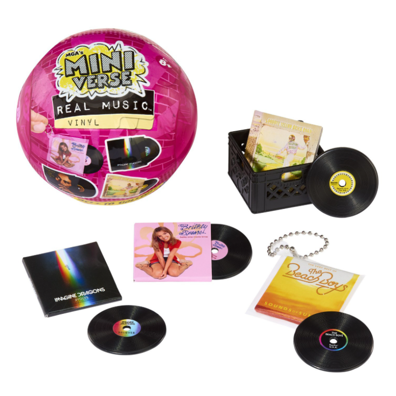 Miniverse Real Music Vinyl Bola Sorpresa
