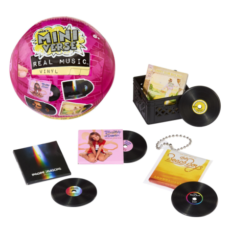 Miniverse Real Music Vinyl Bola Sorpresa
