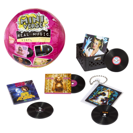 Miniverse Real Music Vinyl Bola Sorpresa