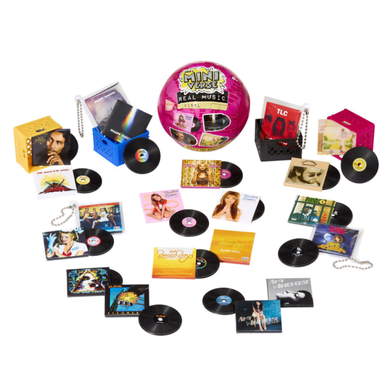 Miniverse Real Music Vinyl Bola Sorpresa