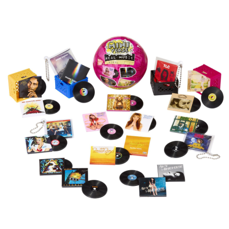 Miniverse Real Music Vinyl Bola Sorpresa