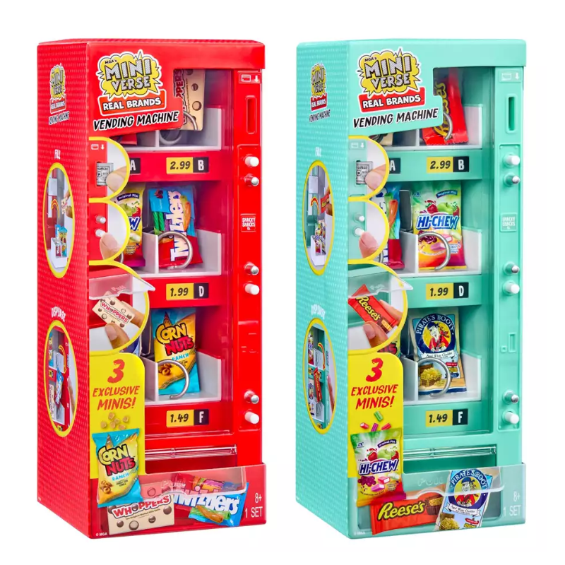 MGA Miniverse Real Brands Máquina Expendedora Surtido