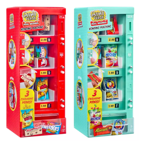 MGA Miniverse Real Brands Máquina Expendedora Surtido