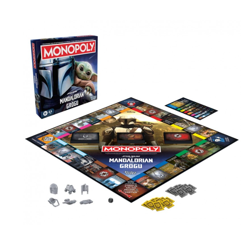 Monopoly The Mandalorian y Grogu