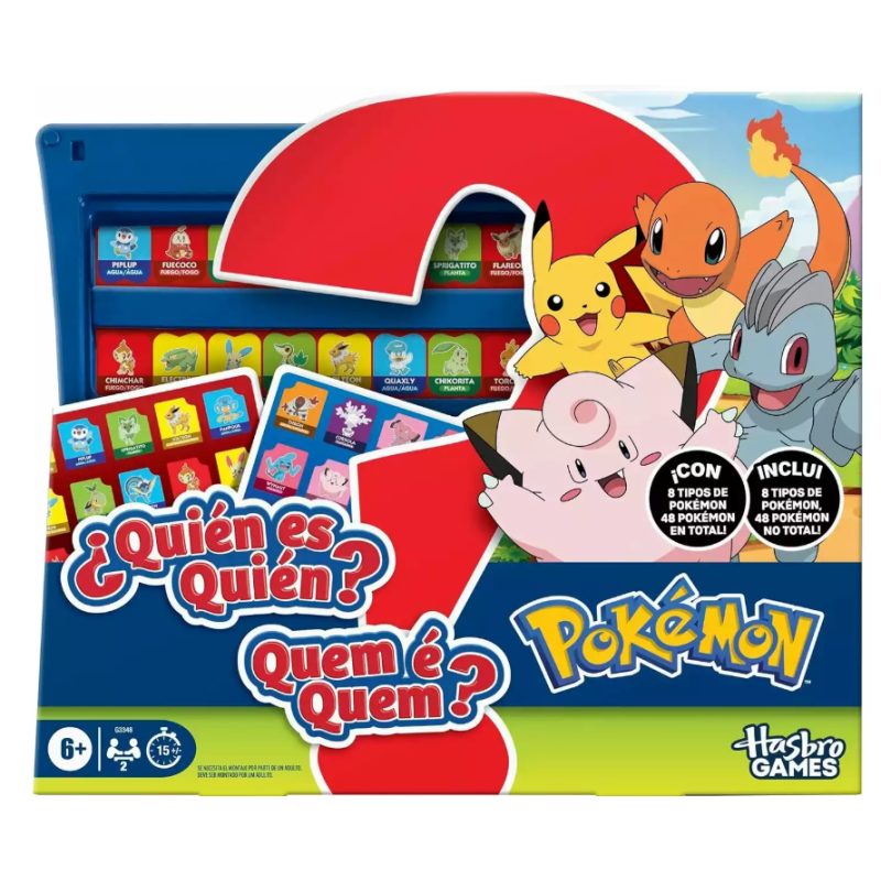 ¿Quién es Quién? Pokémon Hasbro