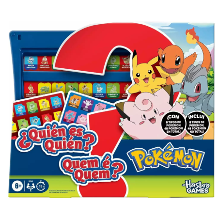 ¿Quién es Quién? Pokémon Hasbro