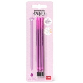 Legami Pack 3 Recambios Violeta Bolígrafo Borrable