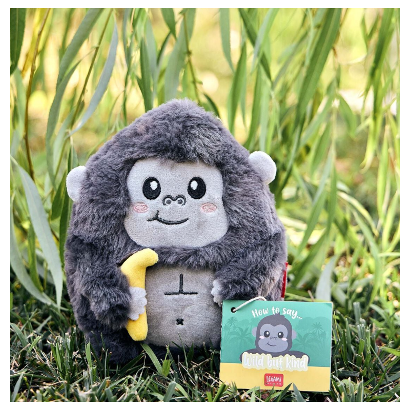 Legami Peluche Mini Super Soft Gorila 20 Cm