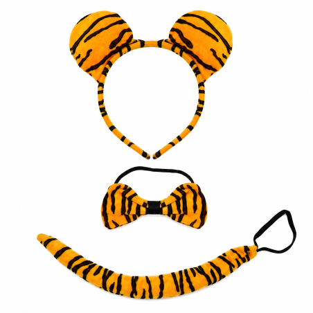 Conjunto De 3 Piezas Tigre De Partilandia
