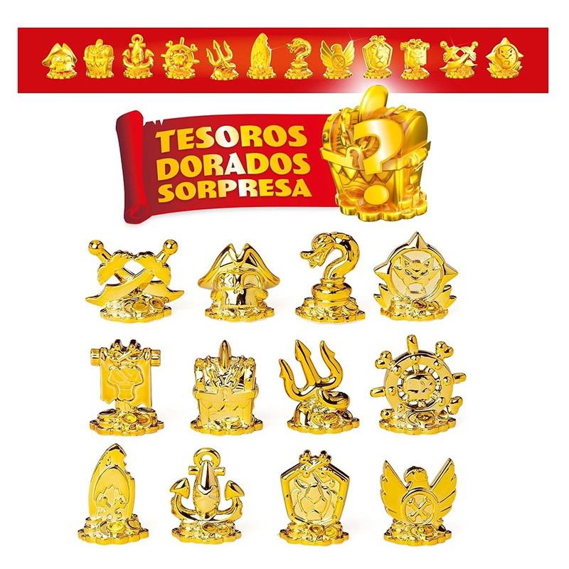 Piratix Secret Treasure Figura Sorpresa Color Reveal