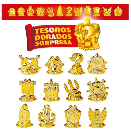 Piratix Secret Treasure Figura Sorpresa Color Reveal