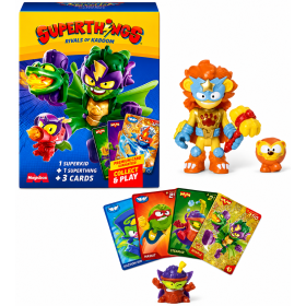 SuperThings Power Superkid Pack con 2 Figuras y 3 Cartas