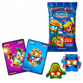 SuperThings Power Pack con 2 Figuras y 2 Cartas