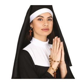 Conjunto Religioso Pendientes, Cruz Y Rosario De Fiestas Guirca 2