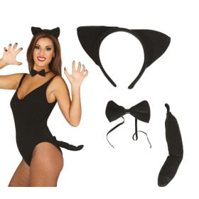 Conjunto De Gatita 3 Pzs De Fiestas Guirca
