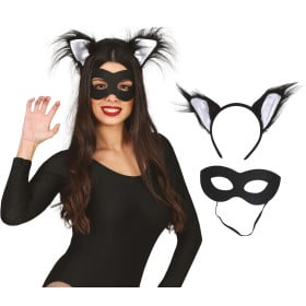 Conjunto Gato Negro 3 Pzs De Fiestas Guirca