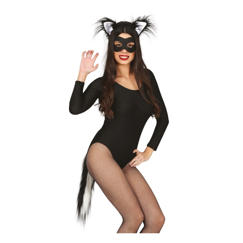 Conjunto Gato Negro 3 Pzs