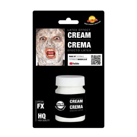Crema Efecto Látex Blanco De Fiestas Guirca