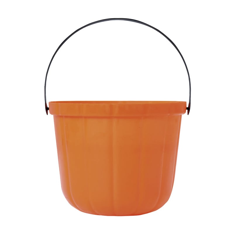 Cubo Calabaza Naranja 20 Cm