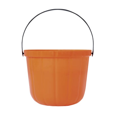 Cubo Calabaza Naranja 20 Cm