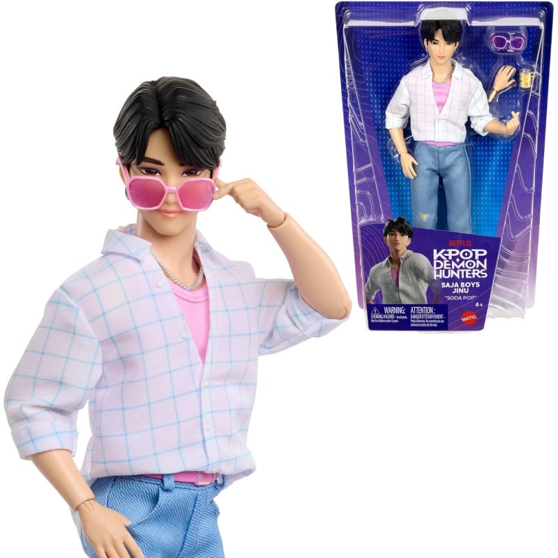 KPop Demon Hunters Jinu Saja Boys 30 Cm De Mattel