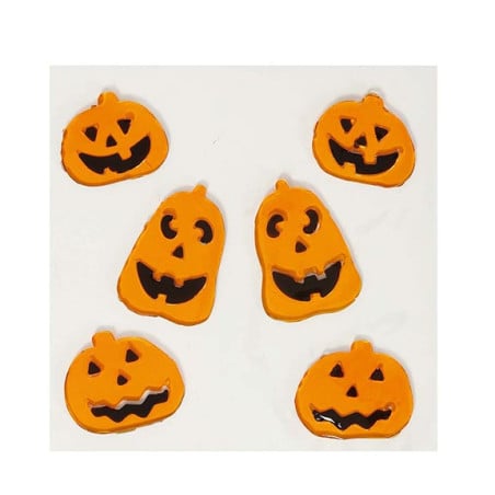 Decoración En Gel Calabazas 20x20 Cm