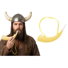 Cuerno Vikingo 26 Cm De Fiestas Guirca