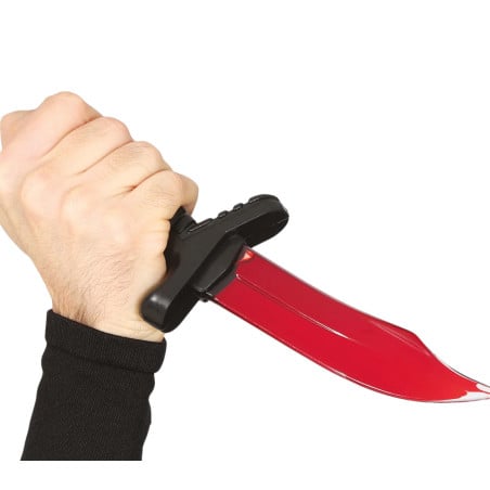 Cuchillo Con Sangre 25 Cm De Fiestas Guirca