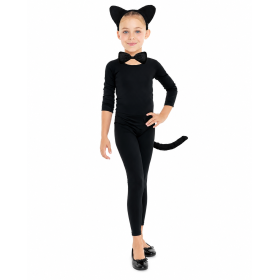 Conjunto De Gato Negro Infantil 3 Pzs De Partilandia 2