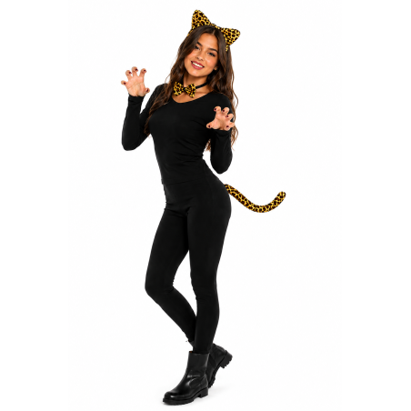 Conjunto De 3 Piezas Leopardo