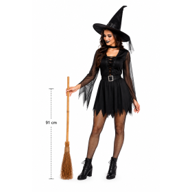 Escoba De Bruja 91 Cm De Partilandia 2