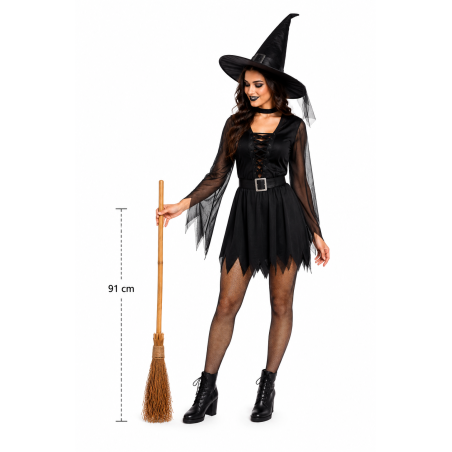 Escoba De Bruja 91 Cm