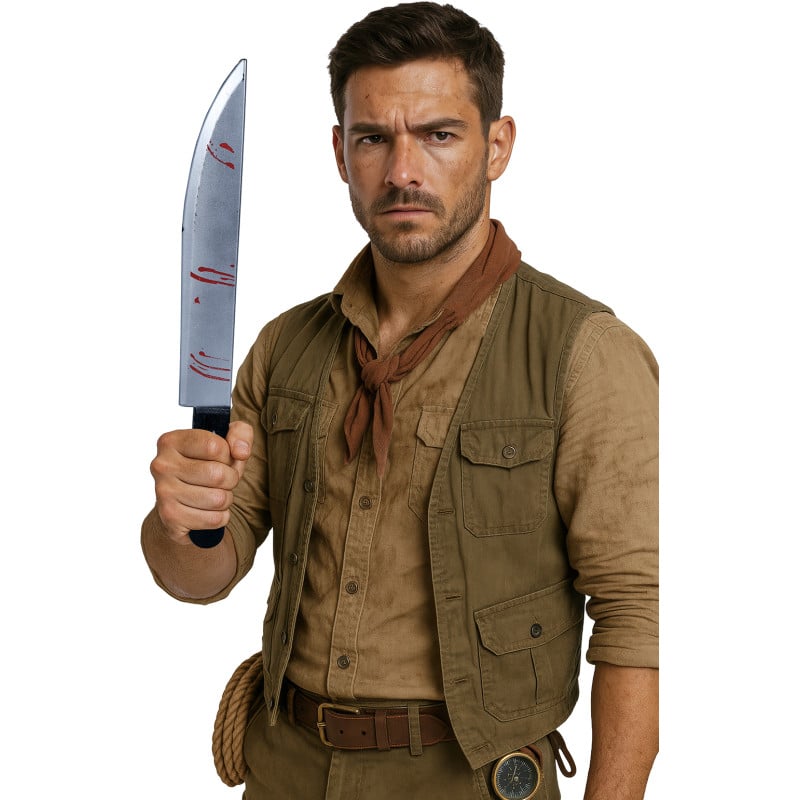 Cuchillo Con Sangre 50 Cm