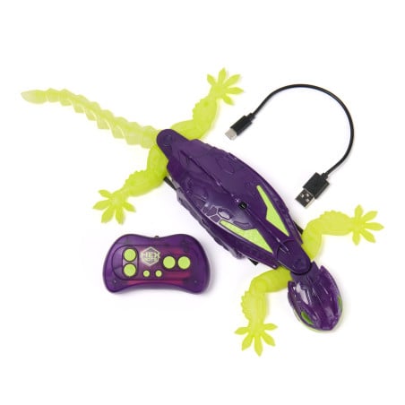 Hex Bots Geko Trepador De Paredes Brilla En La Oscuridad