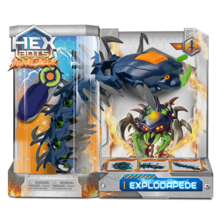 Hex Bots Ciempiés Explosivo Radio Control
